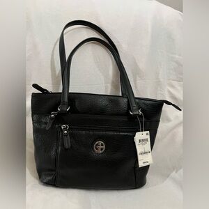 Shoulder bag Giani Bernini Pebble Medium Tote Black Lea the